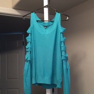 Beautiful color! Cut out arms